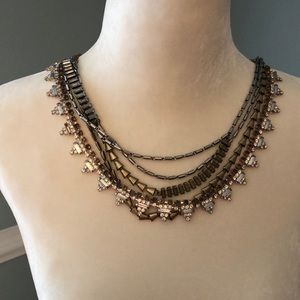 Stella and Dot Mixed Metals necklace